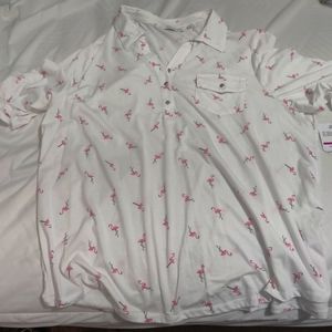 Flamingo polo shirt